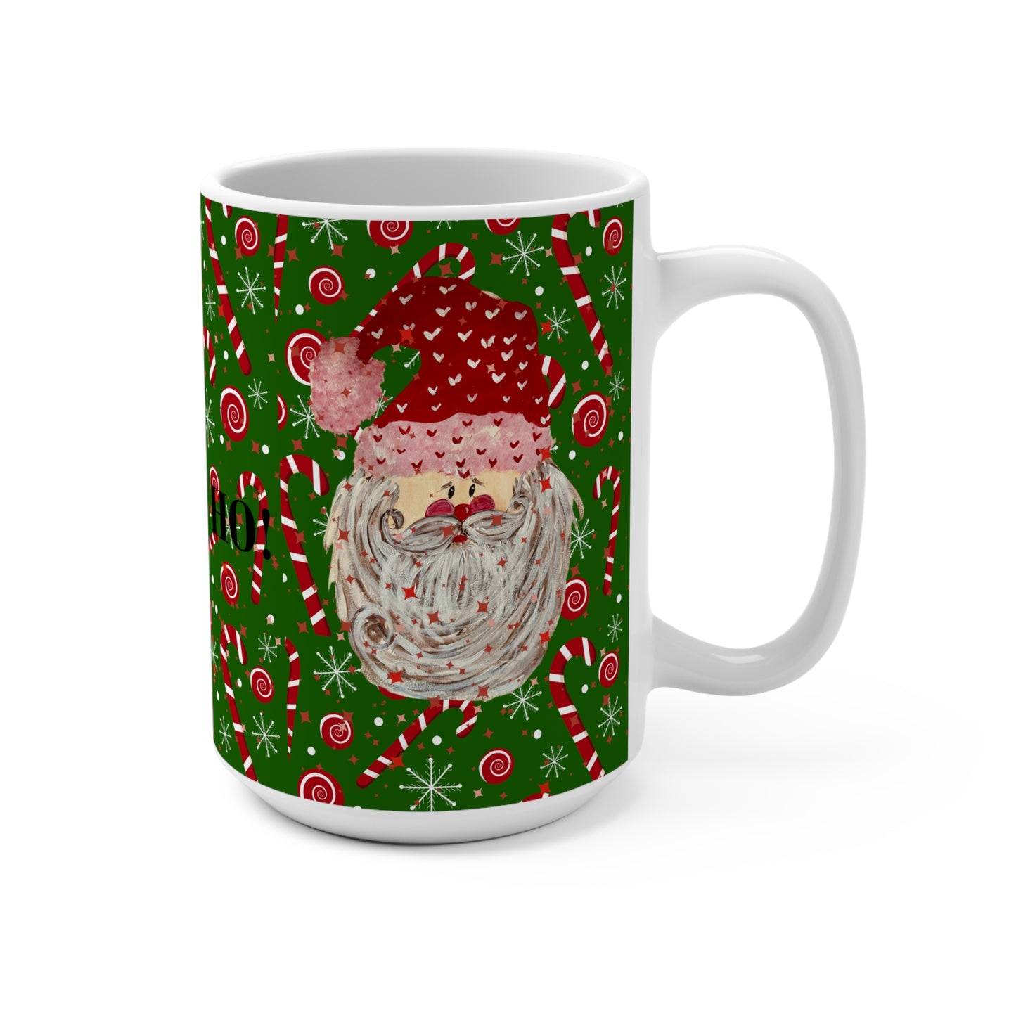 Festive 'HO HO HO' Christmas Gift 15oz