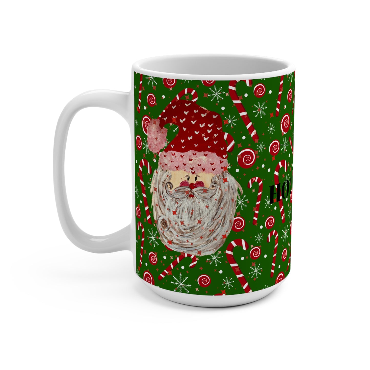 Festive 'HO HO HO' Christmas Gift 15oz