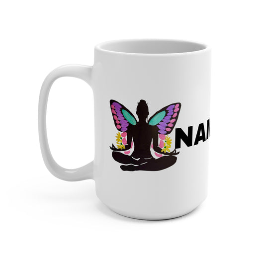 Namaste Mug 15oz - Zen Yoga Tea Coffee Cup Gift