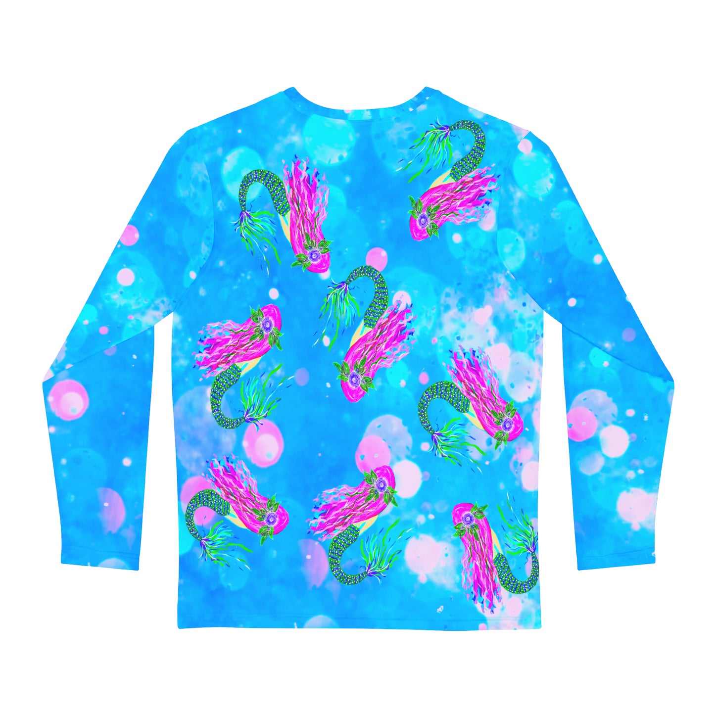 Be a Mermaid Long Sleeve Unisex All-Over Tee