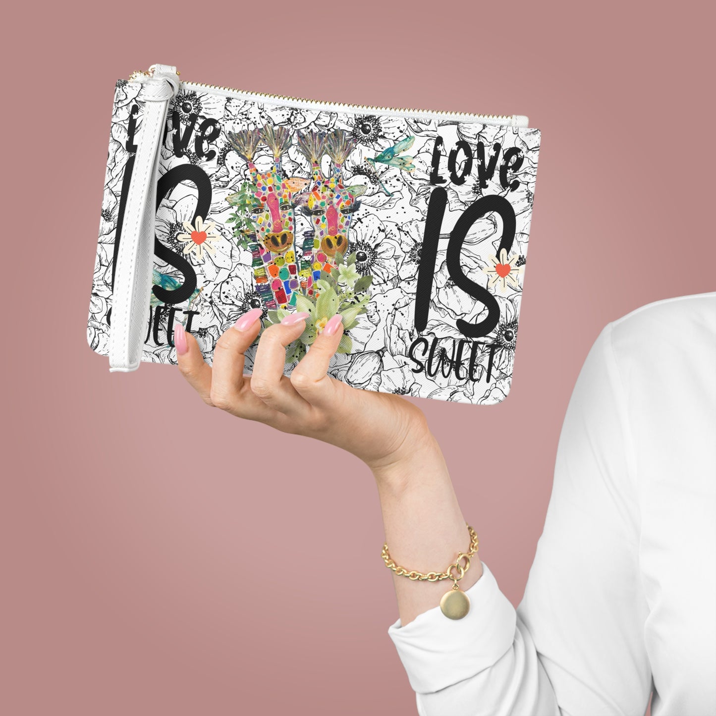 Love is Sweet...Giraffe Clutch Bag