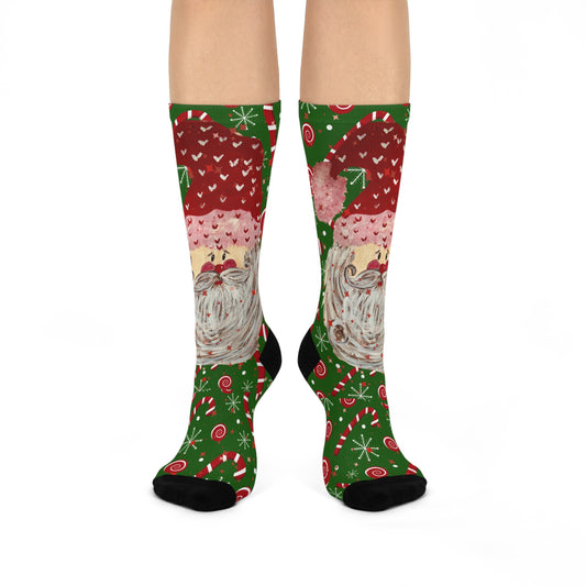 HO! HO! HO! Christmas Crew Socks