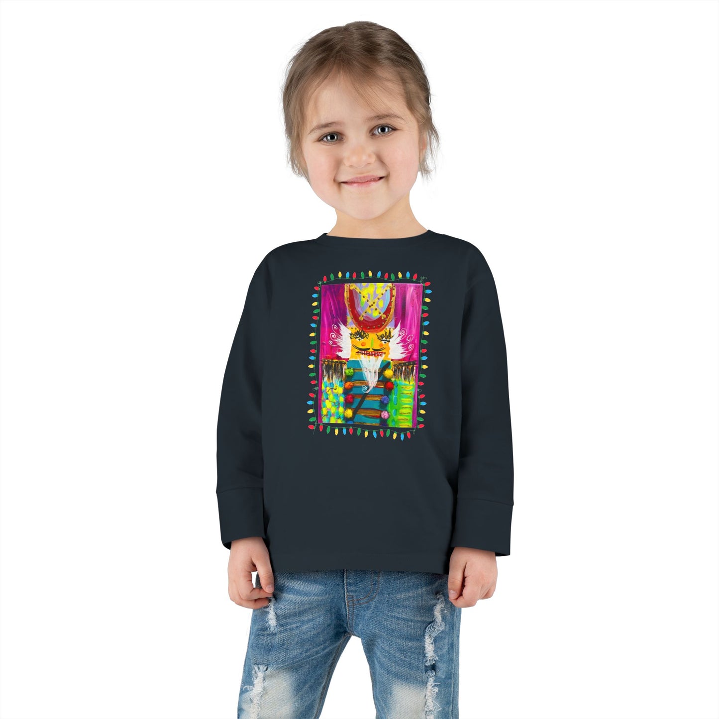 Mr. Nutcracker Toddler Long Sleeve Tee