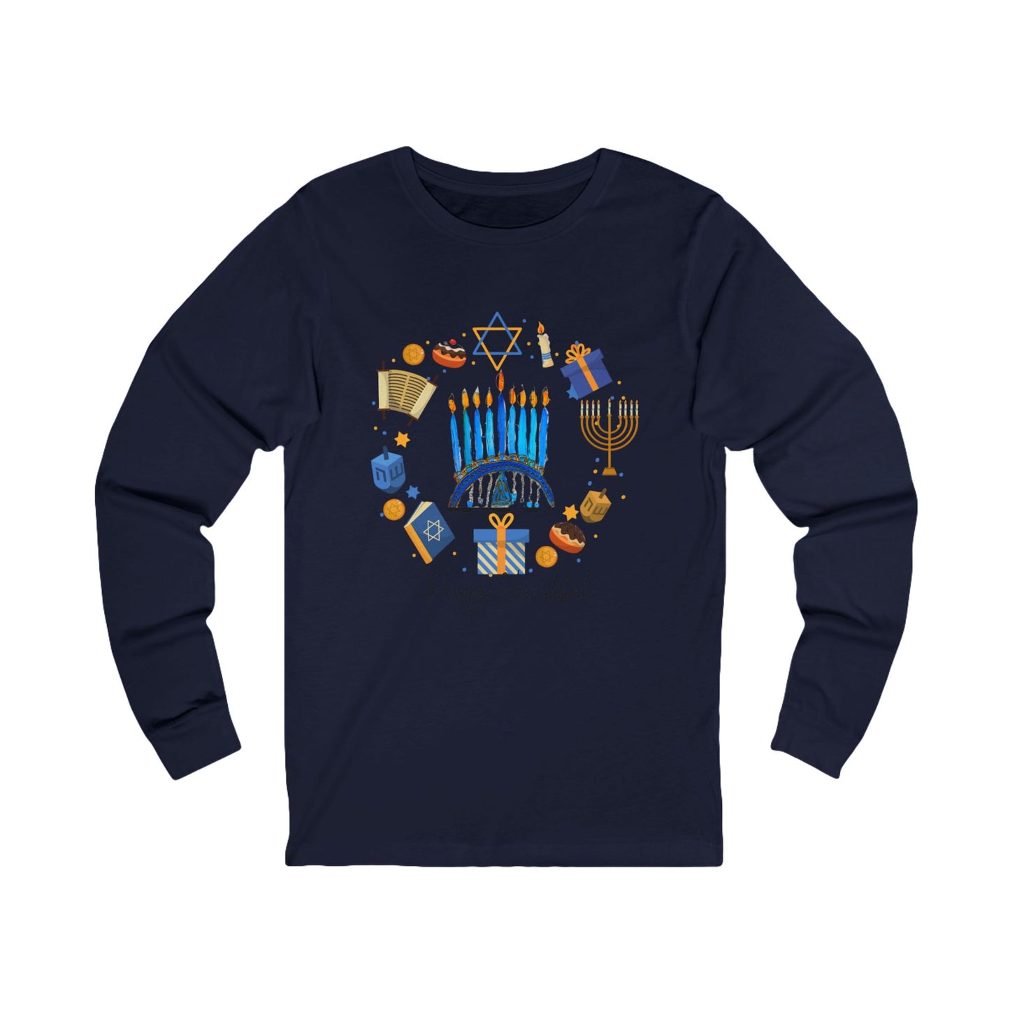 Hanukkah Long Sleeve Tee