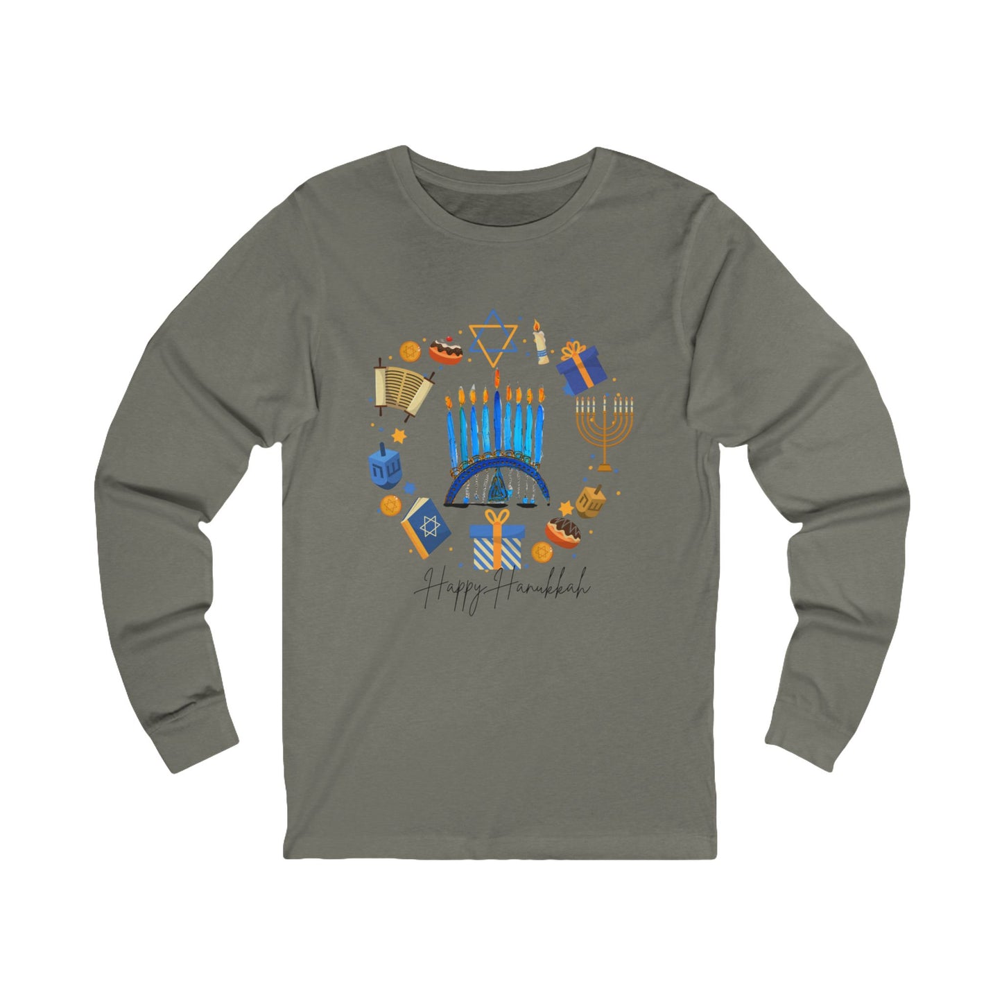 Hanukkah Long Sleeve Tee