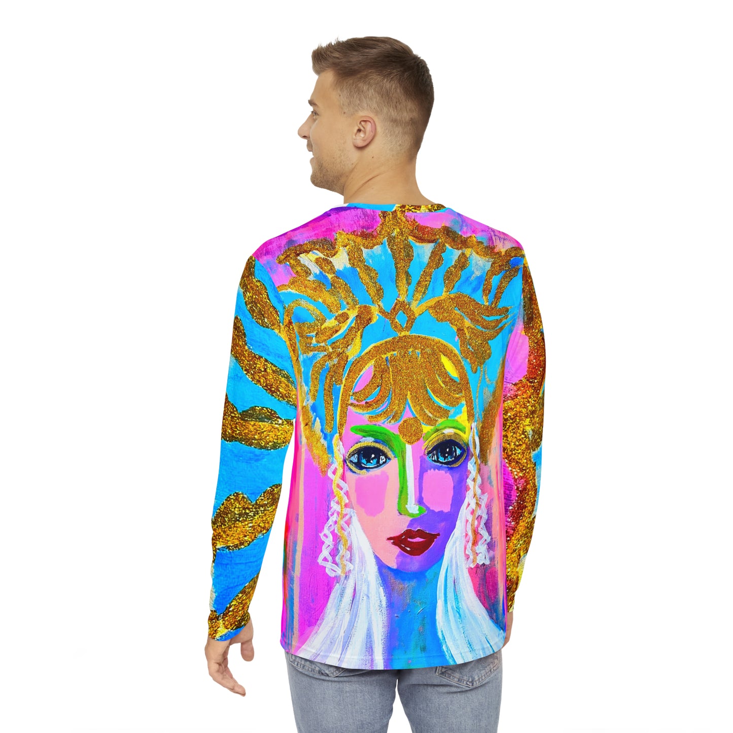 Wear a Crown Long Sleeve All-Over Tee