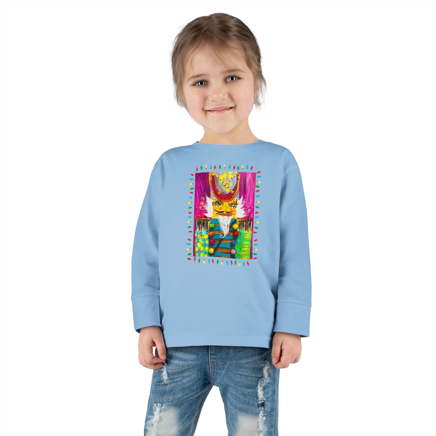 Mr. Nutcracker Toddler Long Sleeve Tee