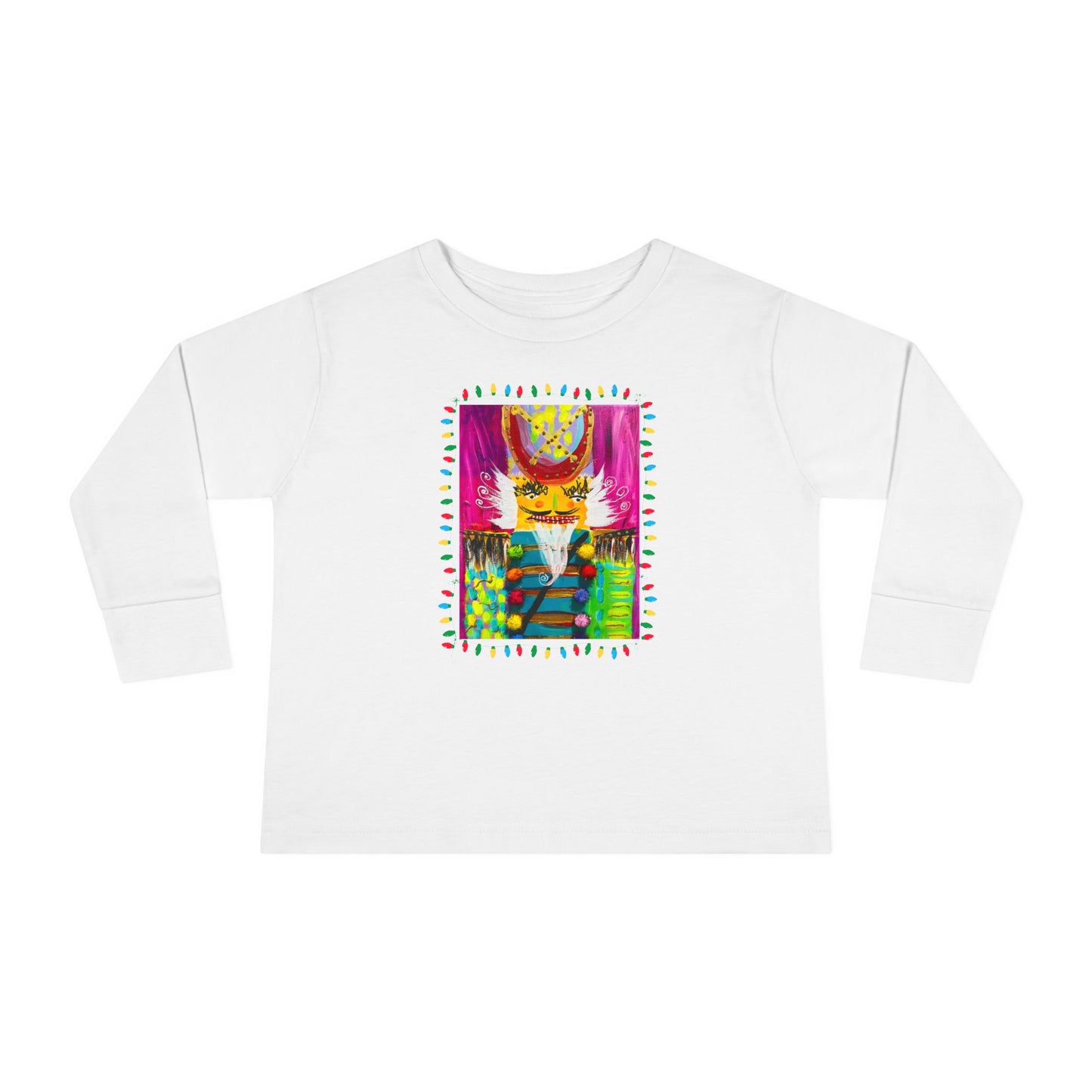 Mr. Nutcracker Toddler Long Sleeve Tee