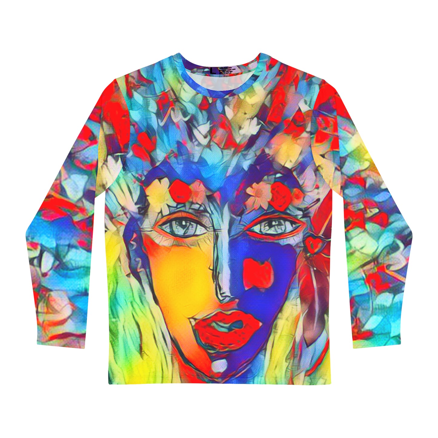 Miss Glitz Long Sleeve All-Over Tee