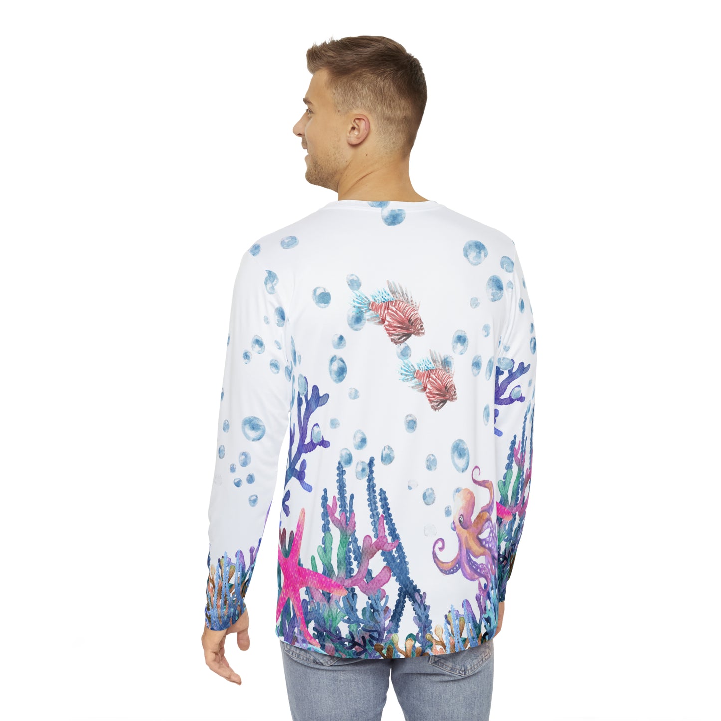 Key West Mermaid Tale All-Over Tee