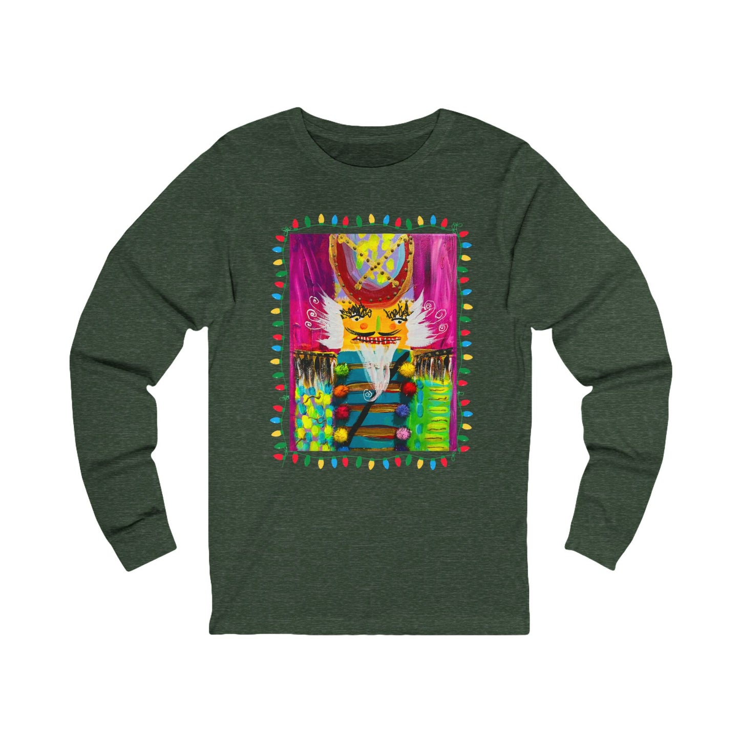 Mr Nutcracker Design Long Sleeve Tee