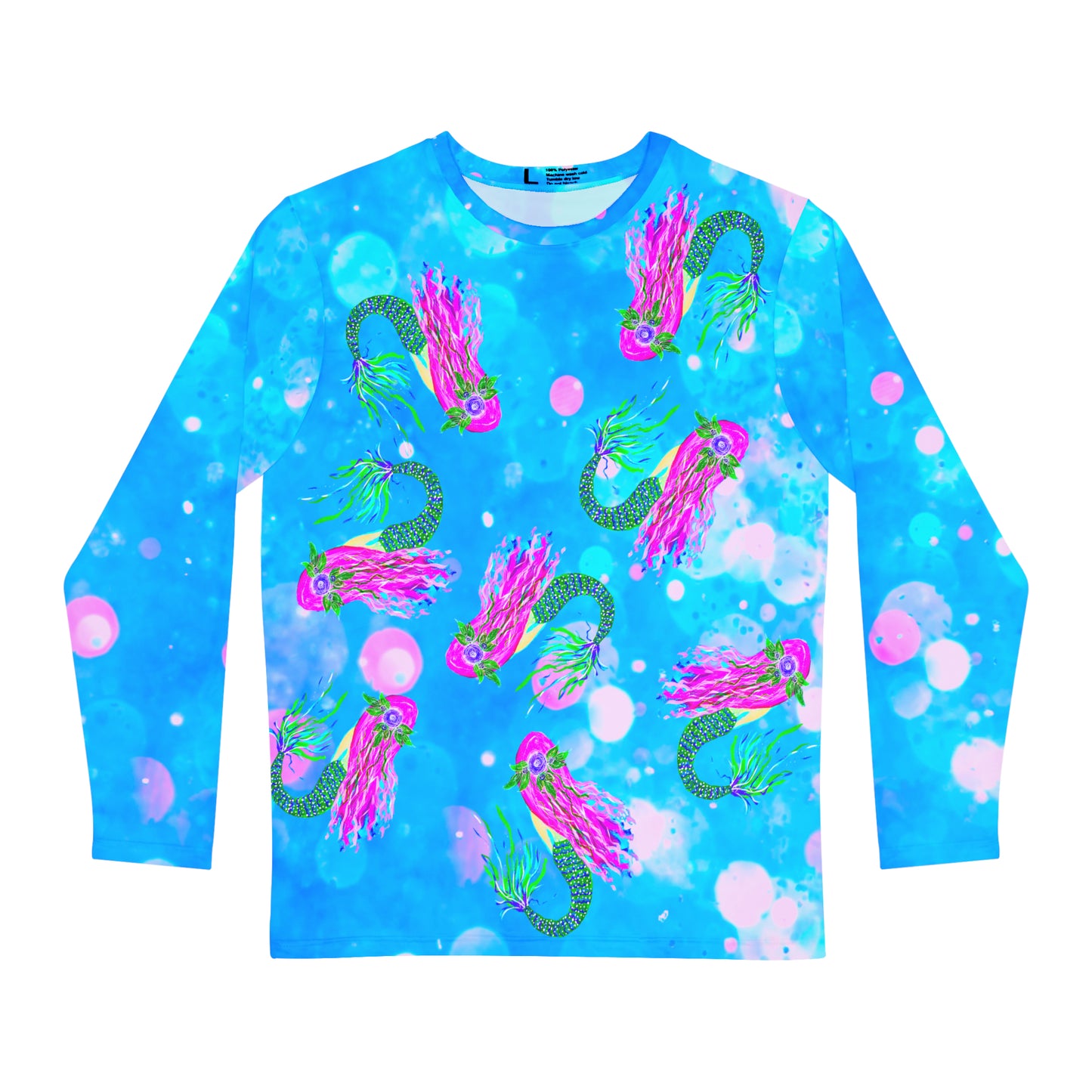 Be a Mermaid Long Sleeve Unisex All-Over Tee