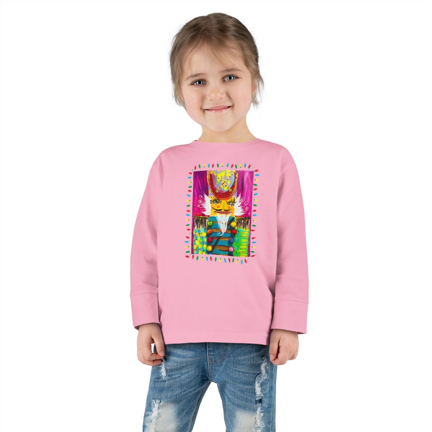 Mr. Nutcracker Toddler Long Sleeve Tee