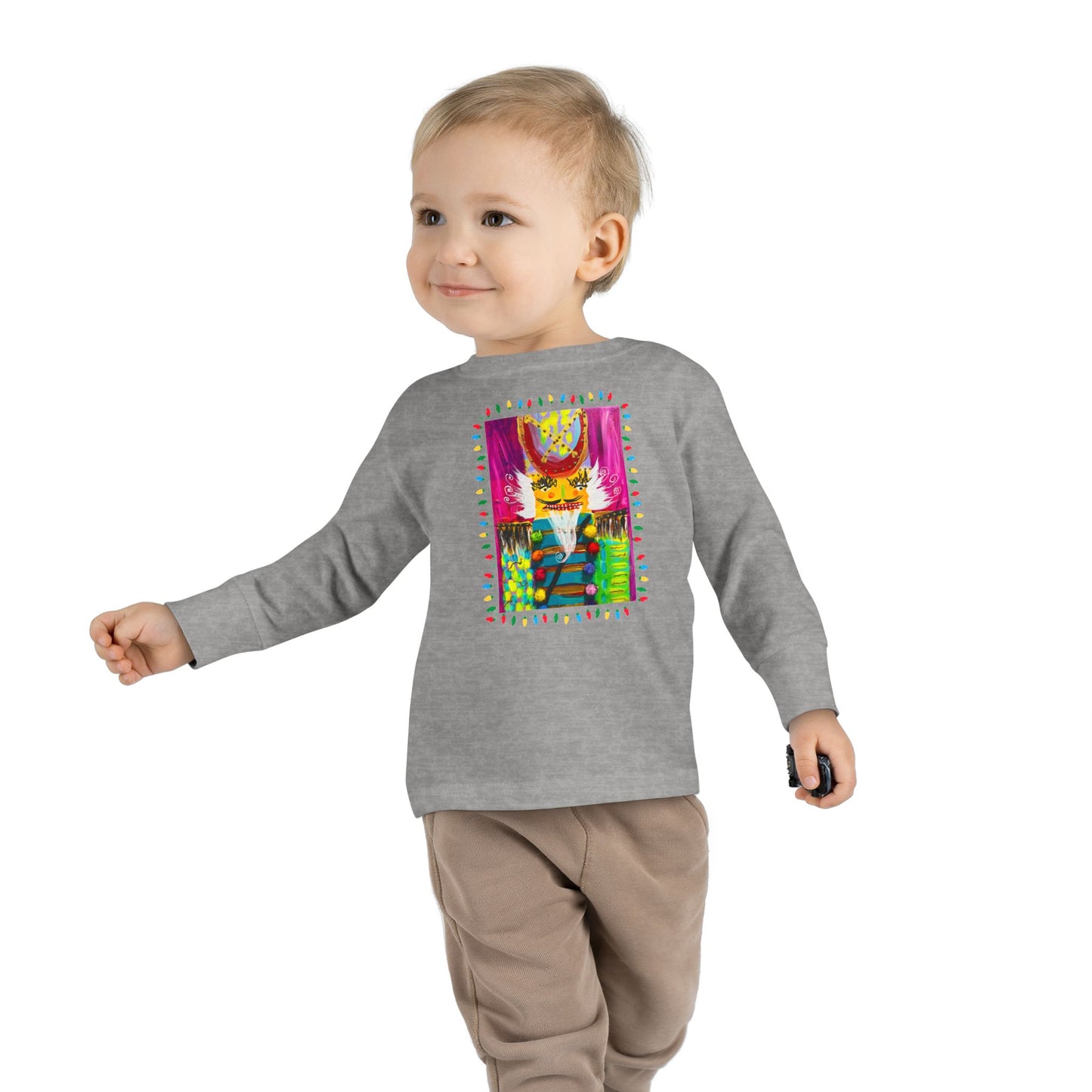 Mr. Nutcracker Toddler Long Sleeve Tee