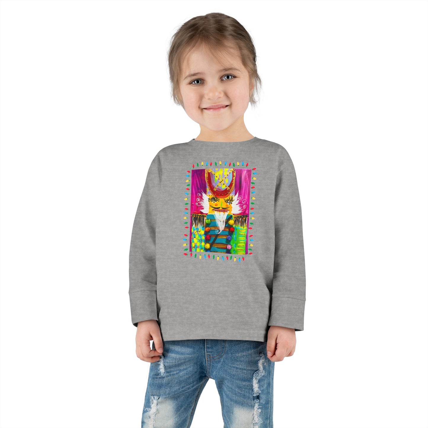 Mr. Nutcracker Toddler Long Sleeve Tee