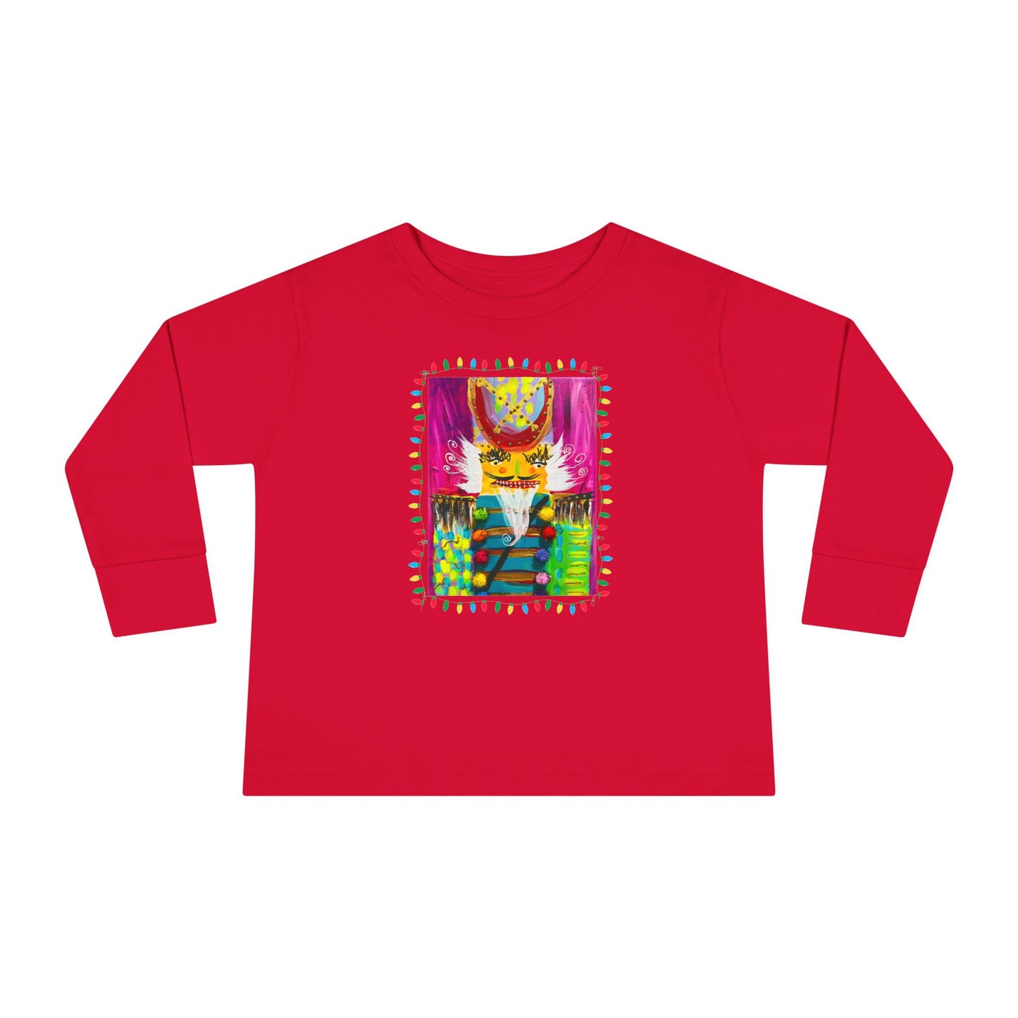 Mr. Nutcracker Toddler Long Sleeve Tee