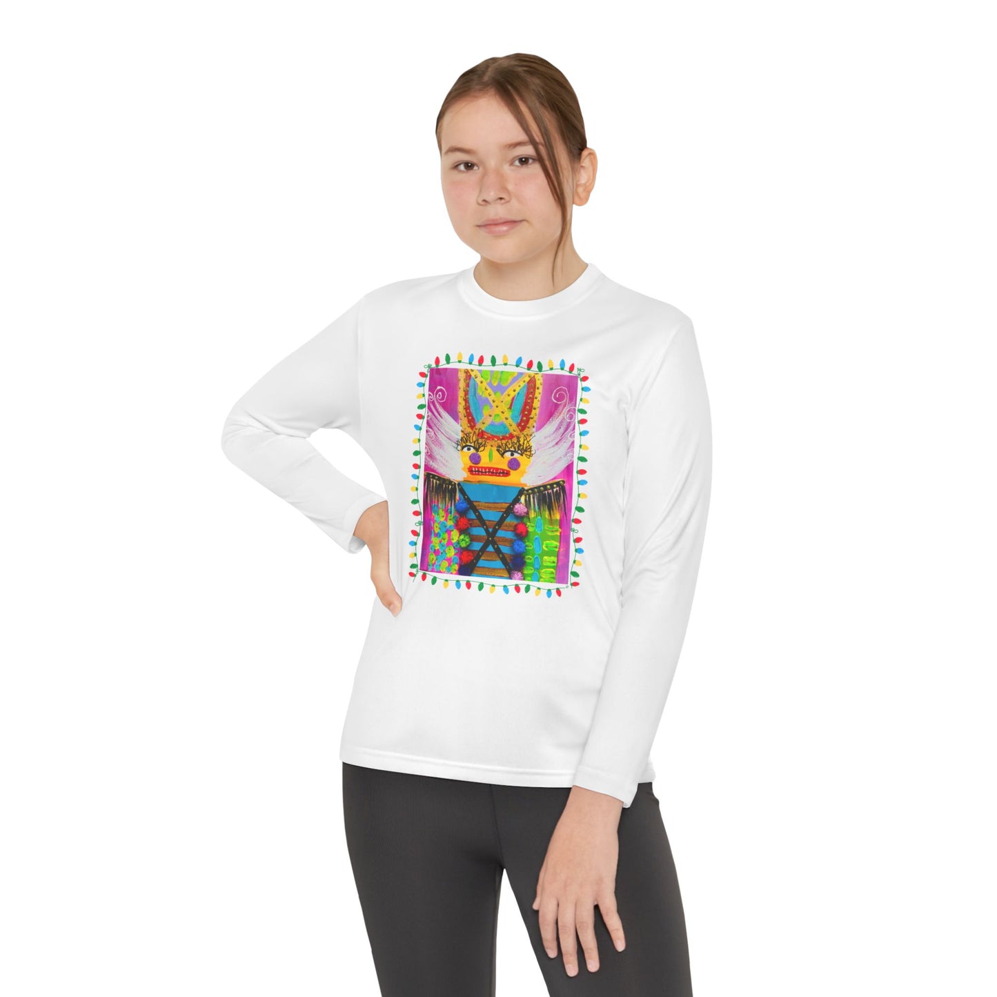 Miss Nutcracker Christmas Youth Size Long Sleeve Teer