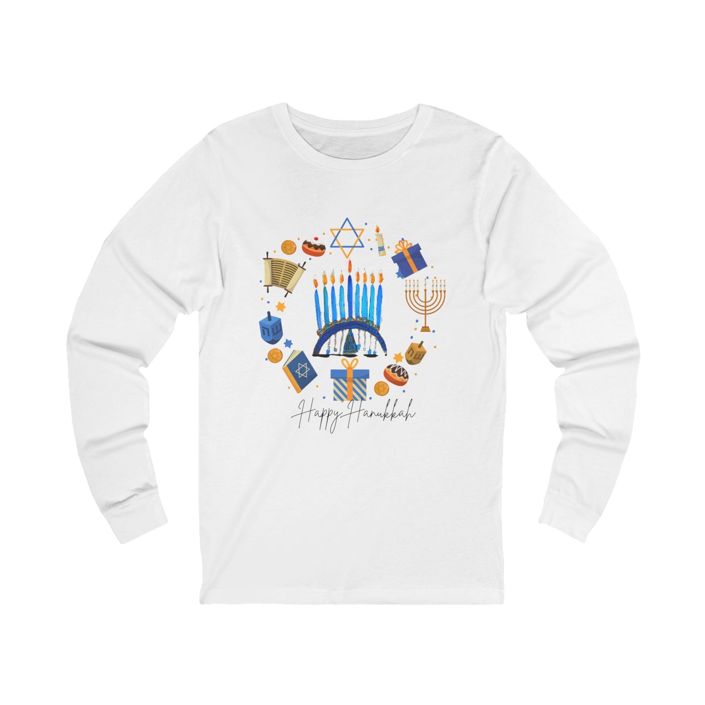 Hanukkah Long Sleeve Tee