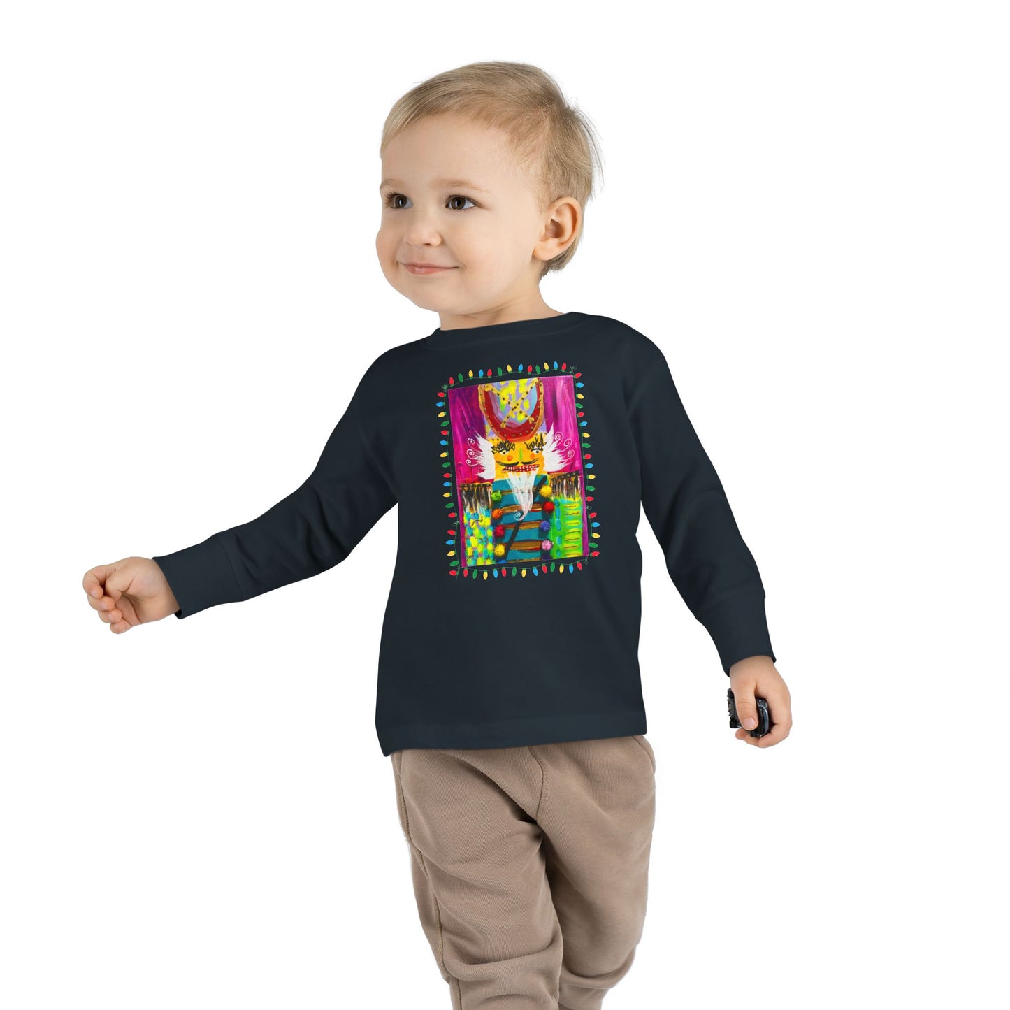 Mr. Nutcracker Toddler Long Sleeve Tee