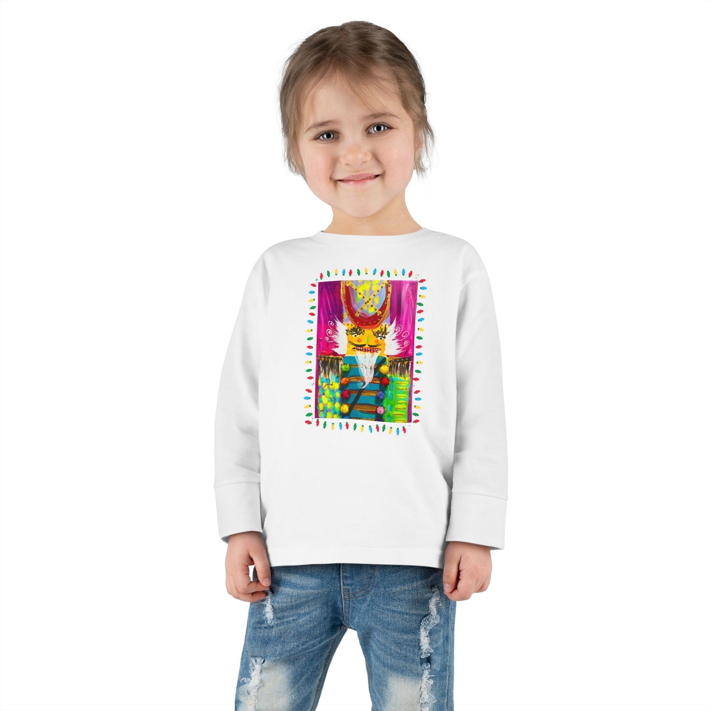 Mr. Nutcracker Toddler Long Sleeve Tee